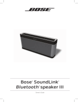Bose SoundLink® wireless music system Instrukcja obsługi