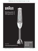 Braun MQ535 -MQ535BABY Instrukcja obsługi