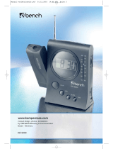 E-bench EBENCH KH 2204 RADIO-REVEIL A PROJECTION Instrukcja obsługi