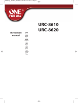 One For All URC-8610 Instrukcja obsługi