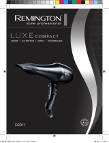 Remington Remington Luxe Compact D2011 Instrukcja obsługi