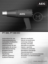 AEG PT 600 EC Instrukcja obsługi