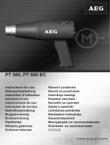 AEG PT 560 Instrukcja obsługi