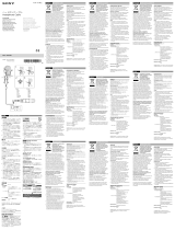 Sony MUC-B20SB1 Instrukcja obsługi