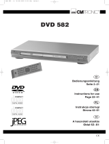 Clatronic DVD 582 Instrukcja obsługi