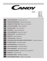 Candy CCT685/1X & CCT685XCCT685/1W Instrukcja obsługi
