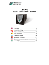 INFOSEC XP PRO UPS 1000 VA Instrukcja obsługi