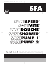 SFA SANISHOWER Instrukcja obsługi