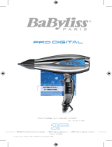 BaByliss 6000E PRO DIGITAL Instrukcja obsługi