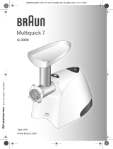 Braun G3000 Instrukcja obsługi