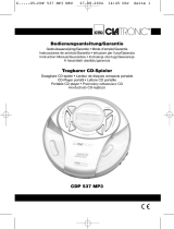 Clatronic CDP 537 MP3 Instrukcja obsługi