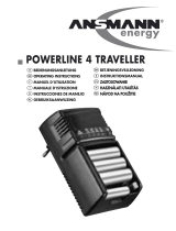 ANSMANN POWERLINE 4 TRAVELLER Operating Instructions Manual