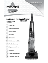 Bissell Easyvac (Powerforce Compact) 23T7 Series Instrukcja obsługi