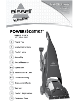 Bissell PowerSteamer 1697 Series Instrukcja obsługi
