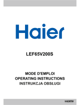 Haier LEF65V200S Operating Instructions Manual