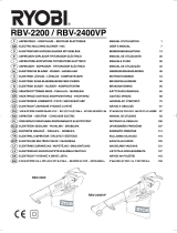 Ryobi RBV-2200 Instrukcja obsługi