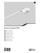 Somfy Dexxo Compact RTS Installation Instructions Manual