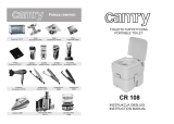 Camry CR108 Instrukcja obsługi