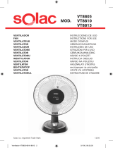 Solac VT8815 Instrukcja obsługi