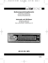 Clatronic AR 615 CD MP3 Instrukcja obsługi