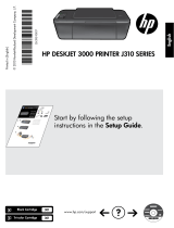 HP Deskjet 3000 Printer series - J310 Instrukcja obsługi