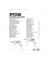 Ryobi eid 750 re Instrukcja obsługi