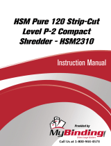 HSM HSM Pure 120 Instrukcja obsługi