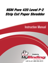 MyBinding HSM Pure 420 Instrukcja obsługi
