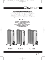 Clatronic RA 2802 Instrukcja obsługi