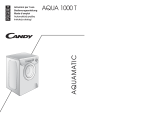 Candy AQUA 1000 T Waschmaschine Instrukcja obsługi