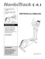 NordicTrack E4.1 Elliptical Instrukcja Obsługi Manual