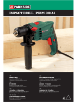 Parkside SCHLAGBOHRMASCHINE PSBM 500 A1 Operation and Safety Notes