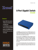 Zonet ZFS3308E Informacje o produkcie
