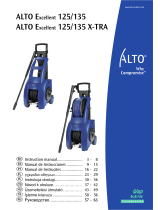 Nilfisk-ALTO Excellent 125/135 X-TRA Instrukcja obsługi