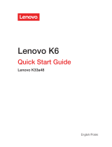 Lenovo K33a48 Skrócona instrukcja obsługi