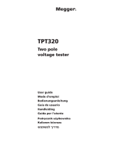 Megger TPT320 Instrukcja obsługi
