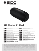 ECG BTS Elysium X1 Black Instrukcja obsługi
