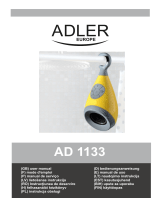 Adler AD 1133 Instrukcja obsługi