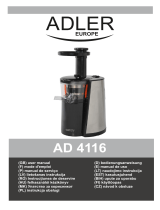 Adler AD 4116 Instrukcja obsługi