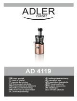 Adler Europe AD 4119 Instrukcja obsługi