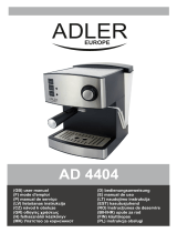 Adler AD 4404 Instrukcja obsługi