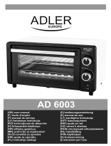 Adler AD 6003 Instrukcja obsługi