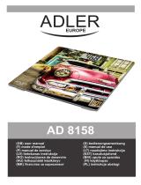 Adler AD 8158 Instrukcja obsługi
