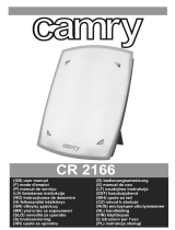 Camry CR 2166 Instrukcja obsługi
