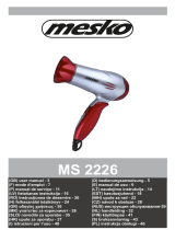 Mesko MS 2226 Instrukcja obsługi