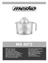 Mesko MS 4073 Instrukcja obsługi
