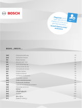 Bosch BGS41K332 Instrukcja obsługi