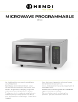 Hendi 281444 MICROWAVE PROGRAMMABLE Instrukcja obsługi