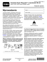 Toro 48cm Super Recycler Instrukcja obsługi