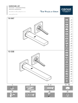 GROHE EUROCUBE JOY 19 998 Instrukcja obsługi